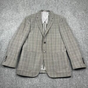 Todd Snyder Mayfair Fit Silk/Wool Blazer Sport Jacket 36R Plaid Unstructured